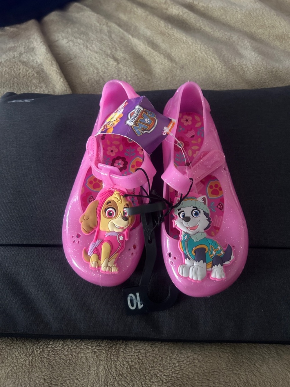 Girls paw patrol jelly sandals